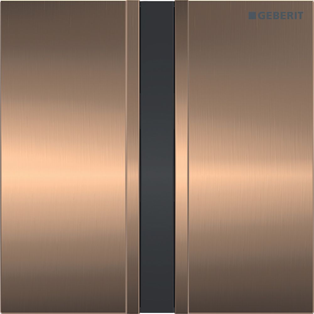 Geberit Typ 50 Abdeckplatte für Urinalsteuerung IR Square, Rotgold gebürstet... GEBERIT-241926QB1 4025410757012 (Abb. 2)