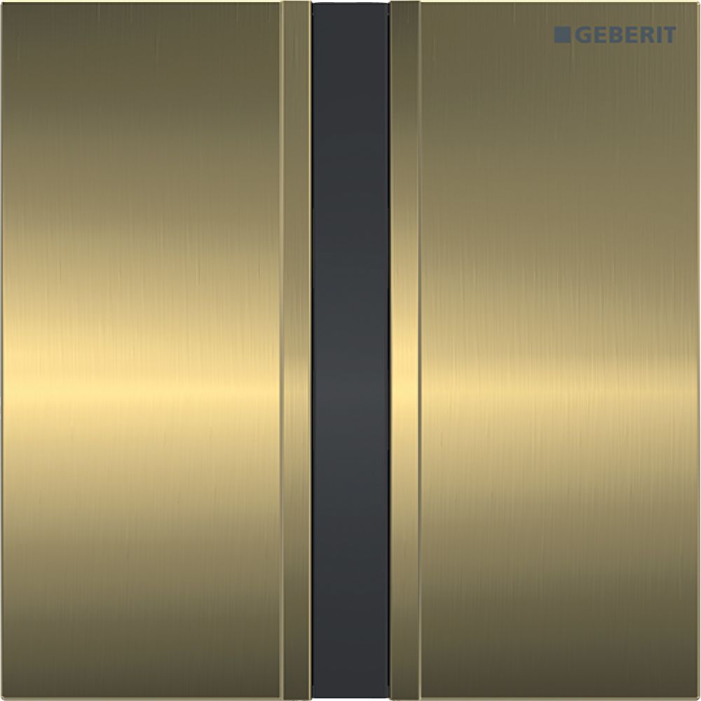 Geberit Typ 50 Abdeckplatte für Urinalsteuerung IR Square, Messing gebürstet... GEBERIT-241926QF1 4025410757036 (Abb. 2)
