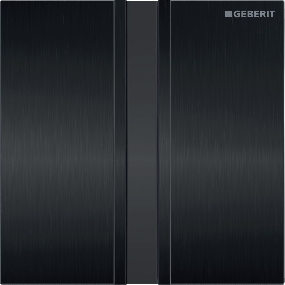 Geberit Typ 50 Abdeckplatte für Urinalsteuerung IR Square, Schwarzchrom gebürstet... GEBERIT-241926QD1 4025410757029 (Abb. 2)