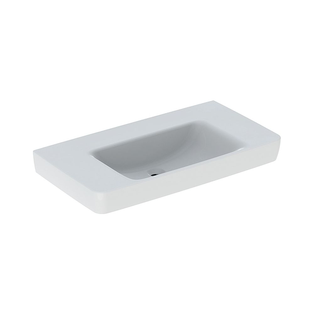 Geberit Renova Plan Waschtisch, Ablagefläche beidseitig, Breite 90cm, Tiefe 48cm, oh... GEBERIT-501705008 4025410868398 (Abb. 1)