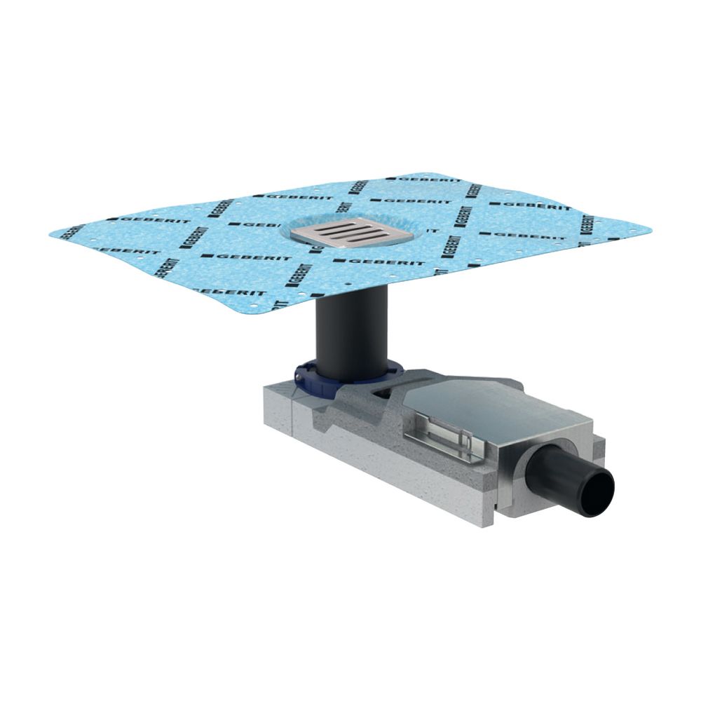 Geberit CleanPoint Duschbodenablauf für Estrichhöhe am Einlauf 65-90mm Außendurchmes... GEBERIT-154052001 4025416364016 (Abb. 2)