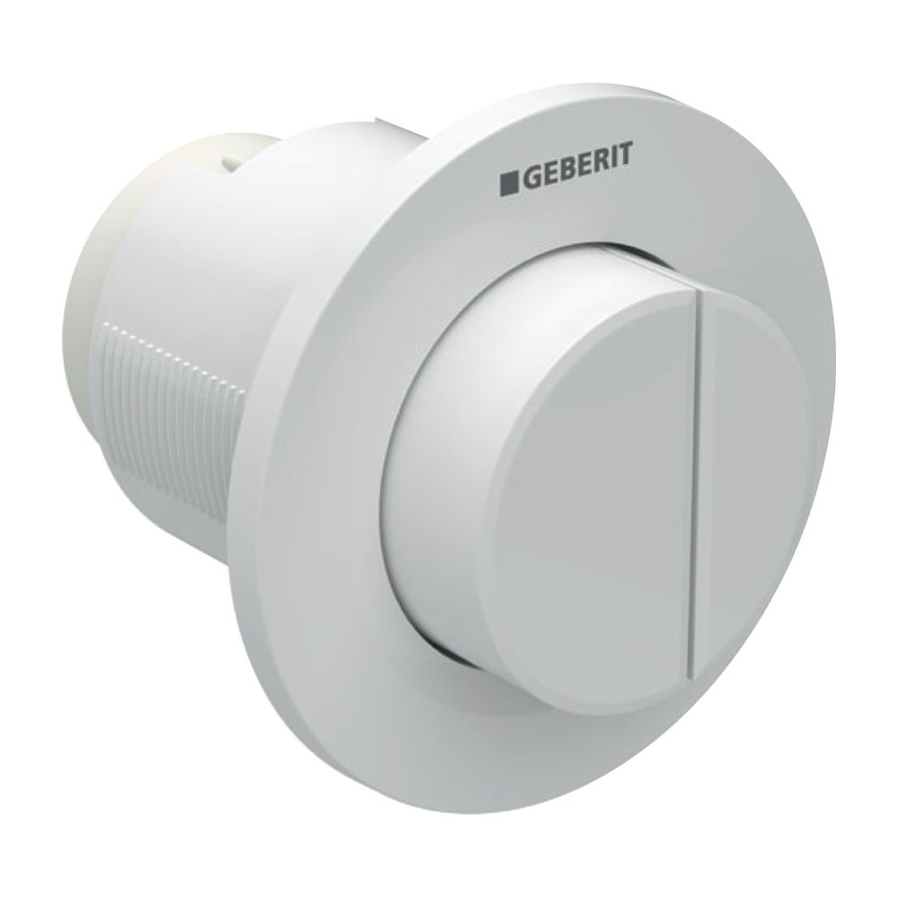 Geberit Typ 01 Fernbetätigung pneumatisch, 2-Mengen-Spülung, Unterputz-Drücker, vorr... GEBERIT-116044111 4025416322603 (Abb. 2)