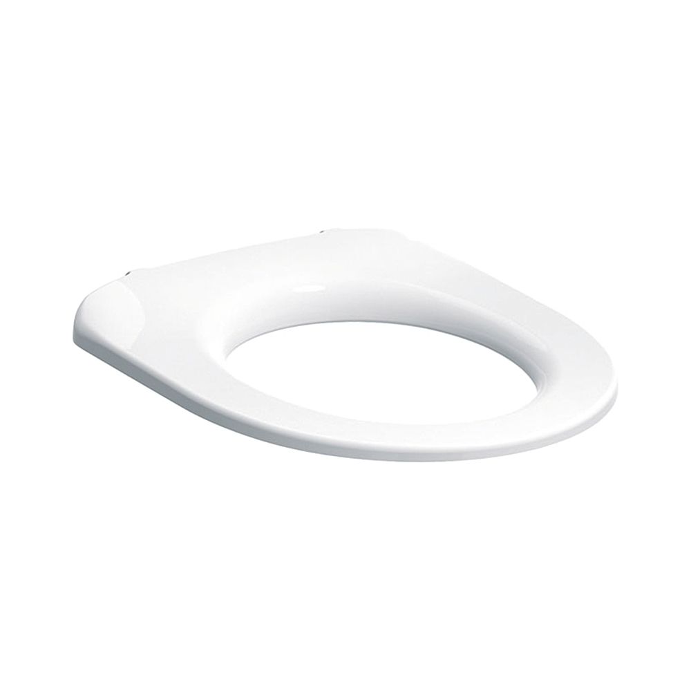 Geberit iCon WC-Sitzring barrierefrei, Befestigung von oben Weiß/Kunststoff... GEBERIT-501875001 4025410923233 (Abb. 1)