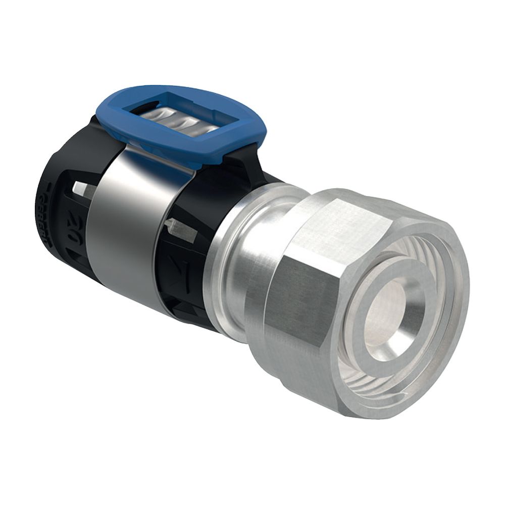 Geberit FlowFit Anschluss für Eurokonus, mit Überwurfmutter bleifreie Siliziumbronze... GEBERIT-619260221 4025416188629 (Abb. 2)