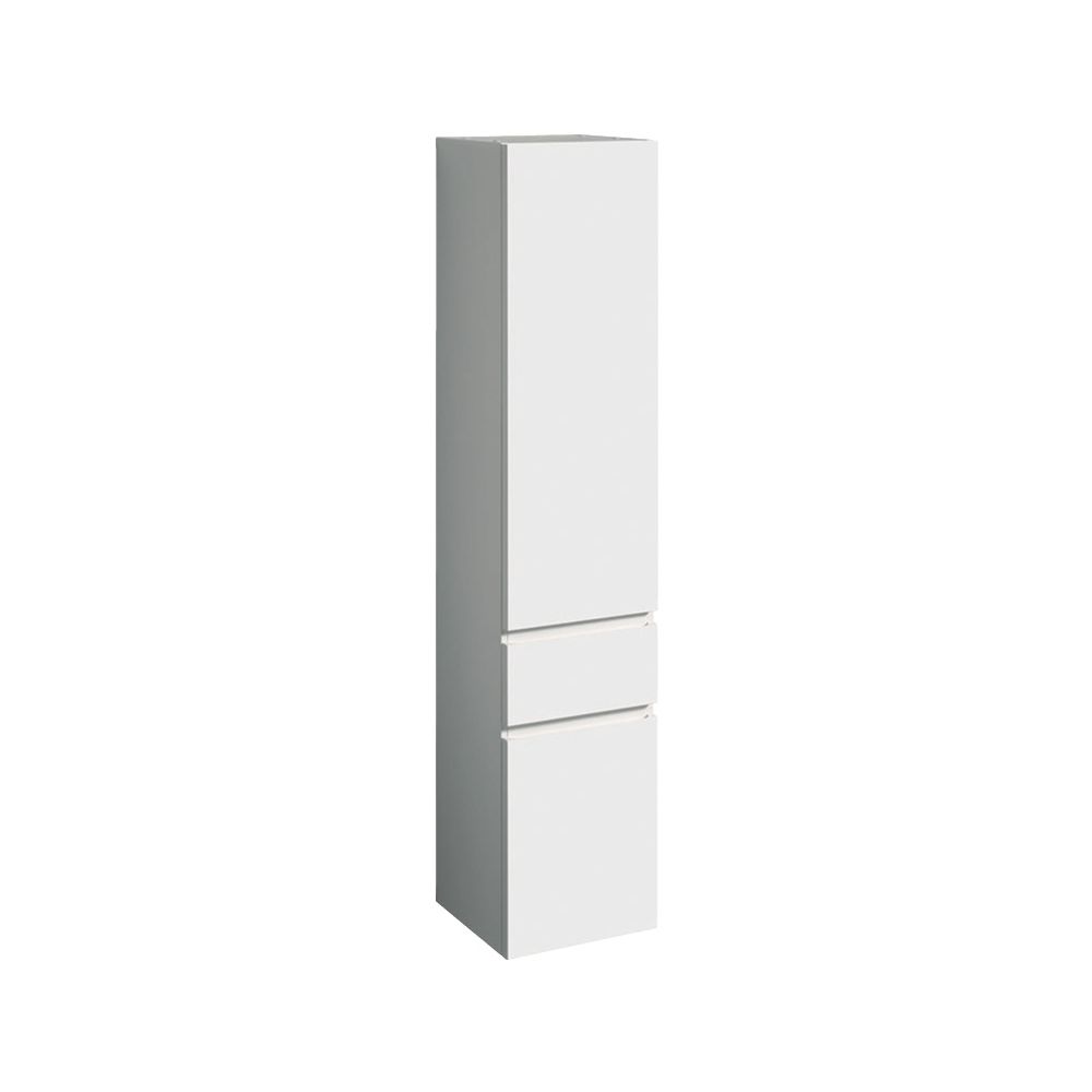 Geberit Renova Plan Hochschrank mit 2 Türen, 1 Schublade, 39x180x36cm, Weiß lackiert... GEBERIT-501923011 4025410905529 (Abb. 2)