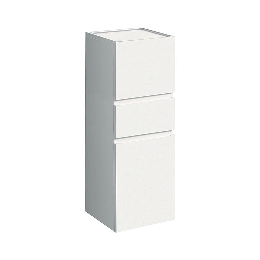 Geberit Renova Plan Mittelhochschrank mit 2 Türen, 1 Schublade, 39x105x36cm, Weiß la... GEBERIT-501922011 4025410905505 (Abb. 1)