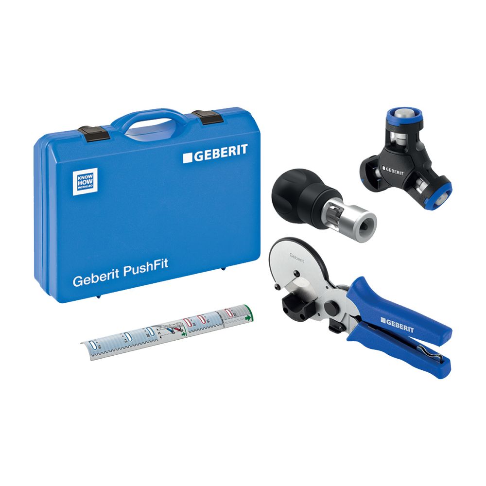 Geberit PushFit Montagewerkzeug mit Markierschablone, im Koffer Außendurchmesser 14/... GEBERIT-650911002 4025410759139 (Abb. 2)