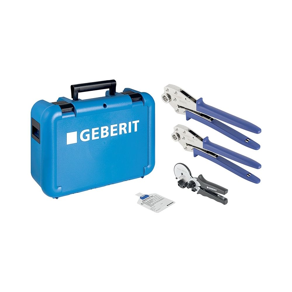 Geberit Mepla Handpresswerkzeug im Koffer Außendurchmesser 16/20mm... GEBERIT-690485004 4025416114406 (Abb. 1)