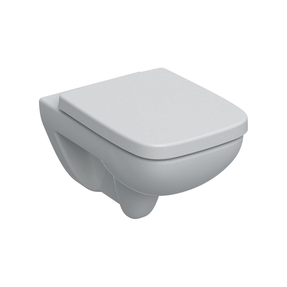 Geberit Renova Plan Set Wand-WC Tiefspüler, mit WC-Sitz Tiefe 54cm, Weiß... GEBERIT-501758001 4025410893017 (Abb. 2)