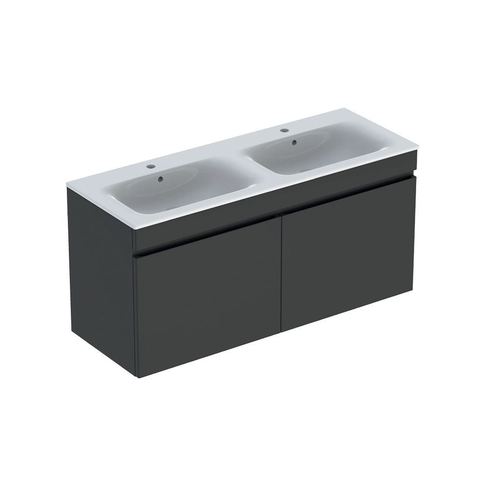 Geberit Renova Plan Set Doppelmöbelwaschtisch mit Waschtischunterschrank, zwei Schub... GEBERIT-501918JK8 4025410930088 (Abb. 2)