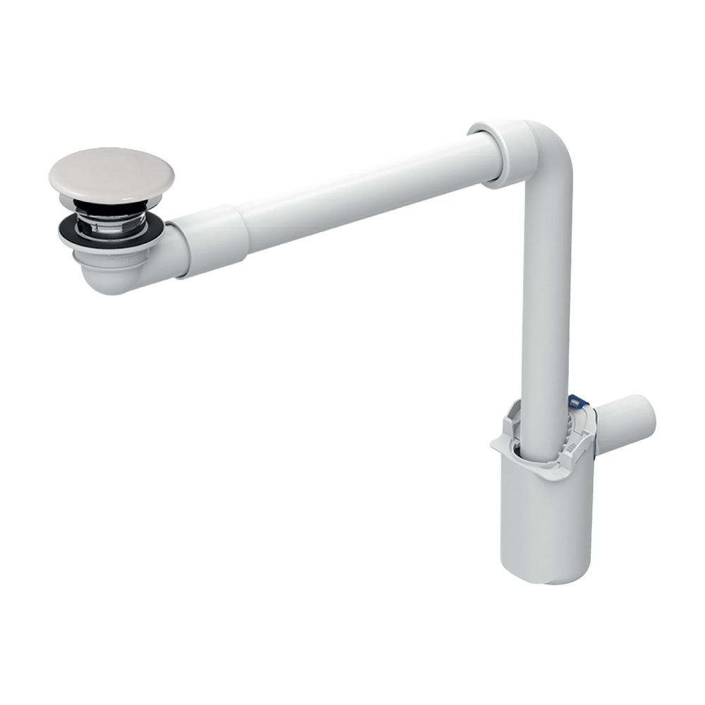 Geberit Waschbeckenablauf Raumsparmodell schmale Ausfür mit freiem Auslauf, Ventilab... GEBERIT-152099011 4025410527813 (Abb. 2)