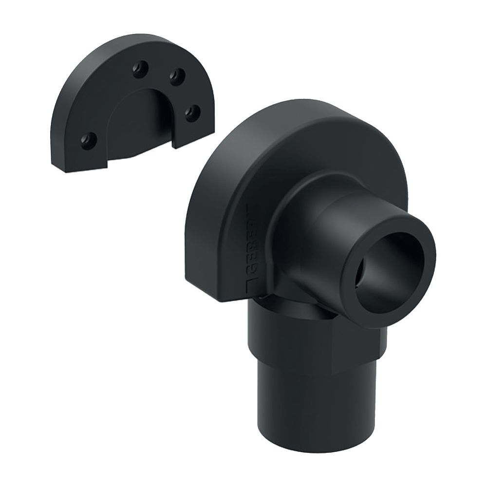 Geberit Schalldämmset für Anschlusswinkel 90 Grad einfach EPDM... GEBERIT-601801001 4025416041931 (Abb. 2)