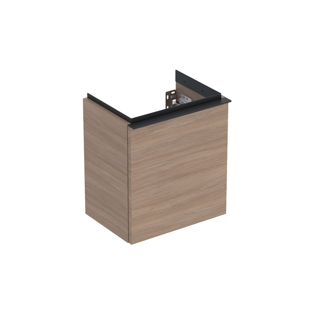 Geberit iCon Unterschrank für Handwaschbecken, 1 Tür 38x41,5cm, Tür rechts, Eiche Me... GEBERIT-502300JH1 4025410942173 (Abb. 2)