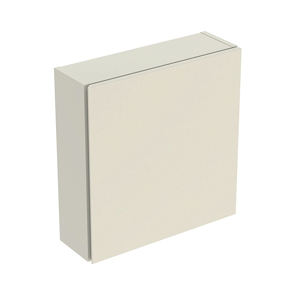 Geberit Hängeschrank quadratisch, mit einer Tür 45x46,7cm, Sandgrau lackiert hochglä... GEBERIT-502319JL1 4025410942951 (Abb. 1)