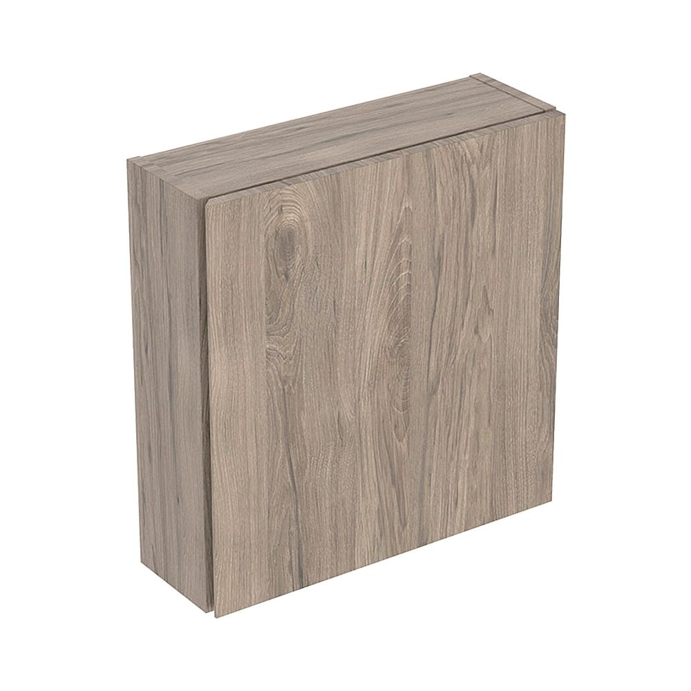 Geberit Hängeschrank quadratisch, mit einer Tür 45x46,7cm, Nussbaum hickory Melamin ... GEBERIT-502319JR1 4025410942968 (Abb. 1)