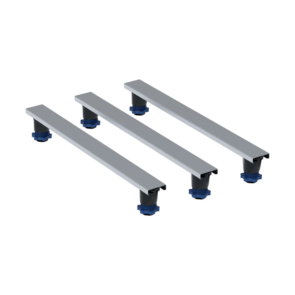 Geberit Set Füße und 3 Traversen, für Duschwannen aus Steinharz, bis 140cm 80x9,2–21... GEBERIT-554961002 4025410892874 (Abb. 2)