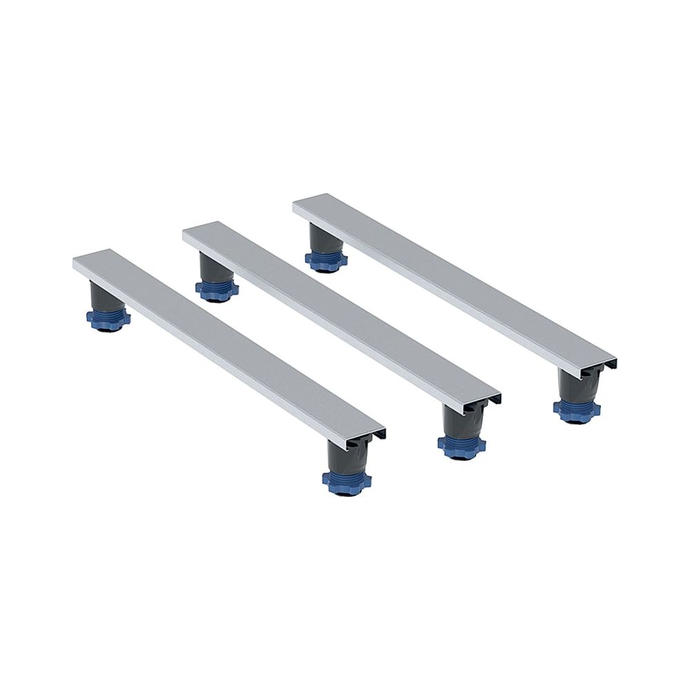 Geberit Set Füße und 3 Traversen, für Duschwannen aus Steinharz, bis 140cm 80x9,2–21... GEBERIT-554961002 4025410892874 (Abb. 1)