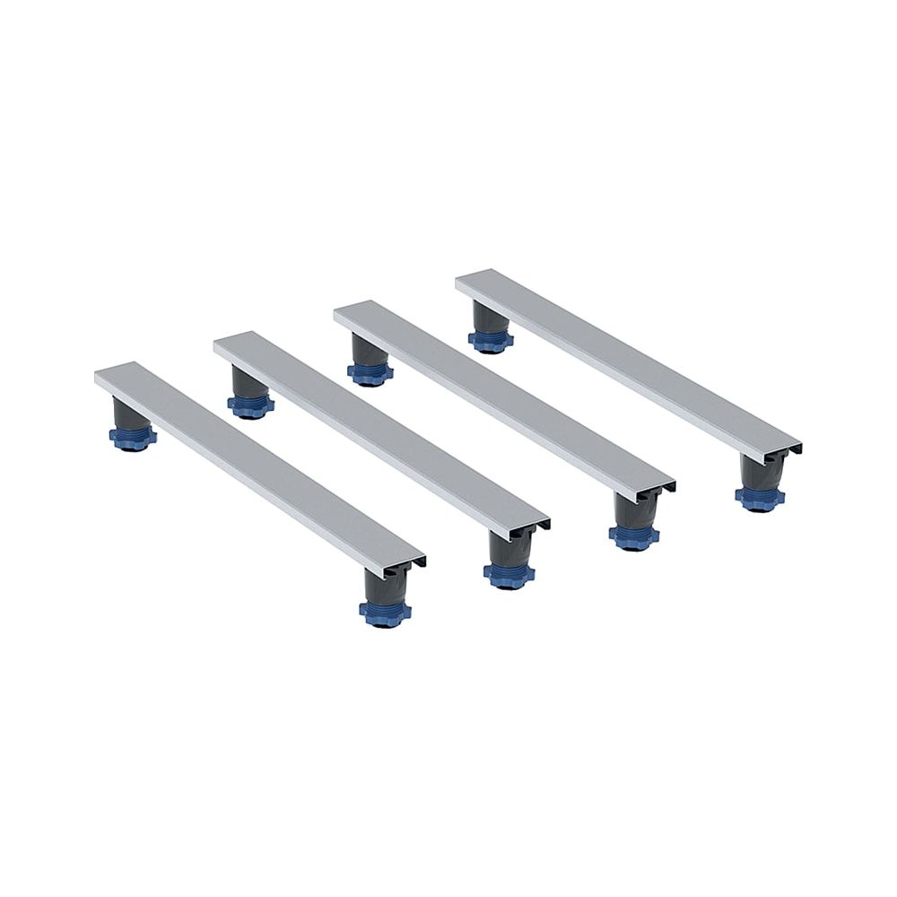 Geberit Set Füße und 4 Traversen, für Duschwannen aus Steinharz, ab 140cm 62,5x9,2–2... GEBERIT-554956002 4025410896124 (Abb. 1)