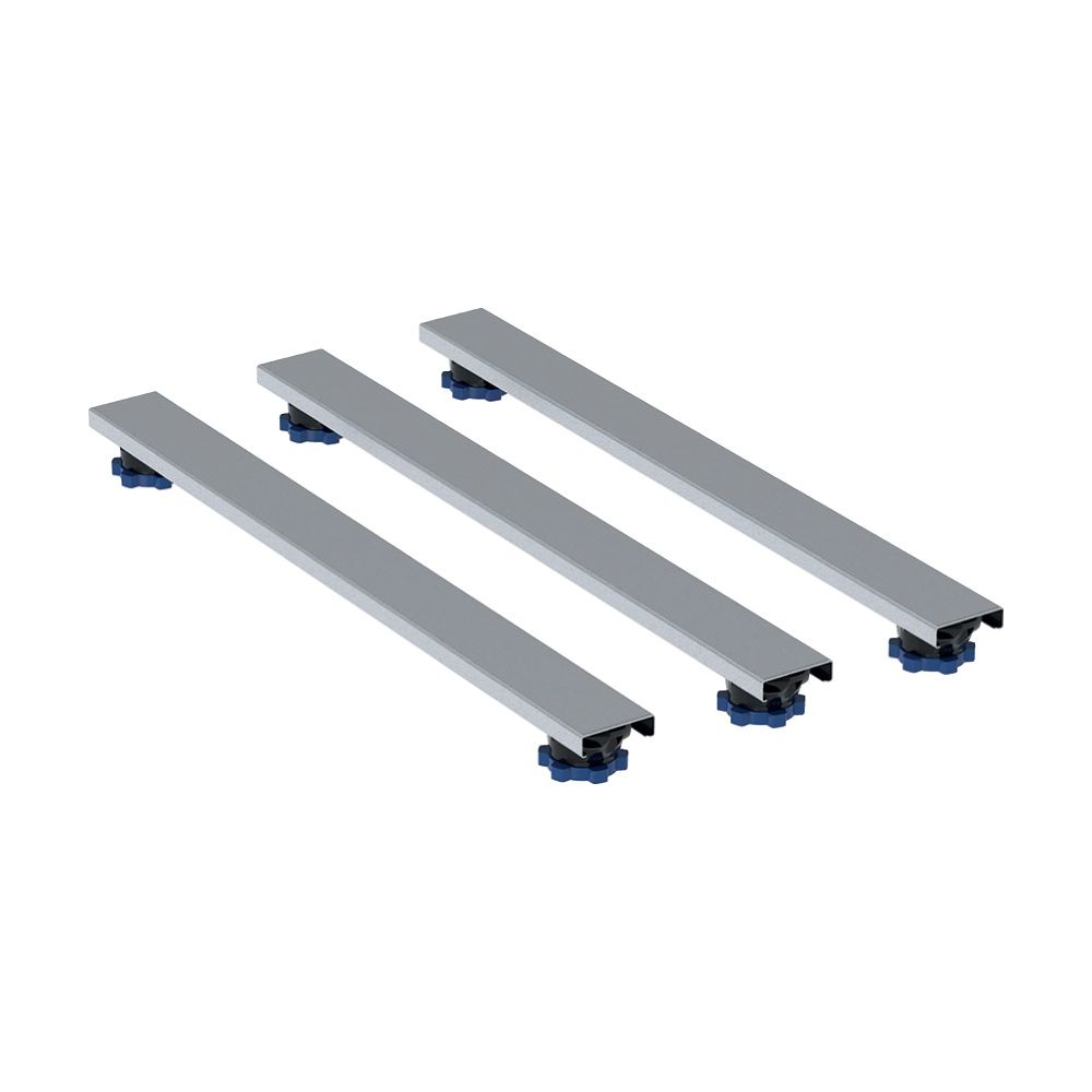 Geberit Set Füße und 3 Traversen, für Duschwannen aus Steinharz, bis 140cm 62,5x6,2–... GEBERIT-554955001 4025410750280 (Abb. 2)