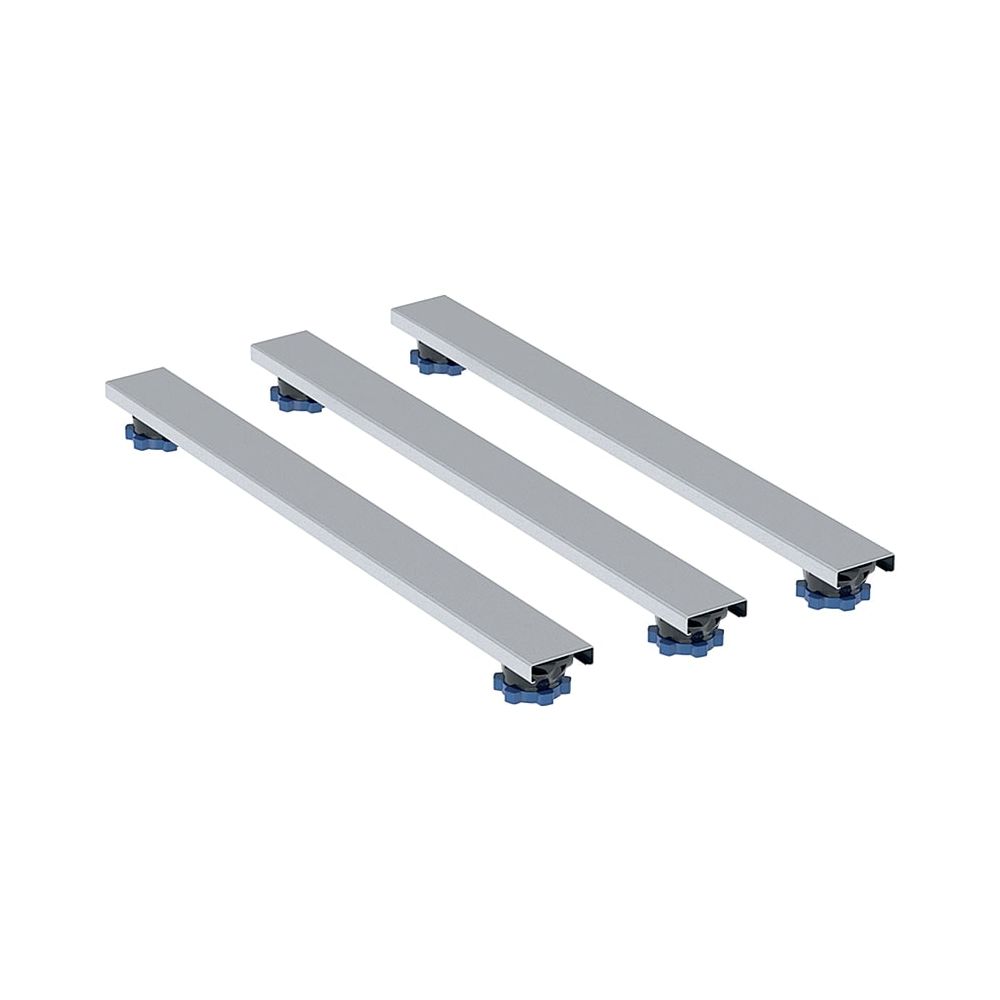 Geberit Set Füße und 3 Traversen, für Duschwannen aus Steinharz, bis 140cm 62,5x6,2–... GEBERIT-554955001 4025410750280 (Abb. 1)