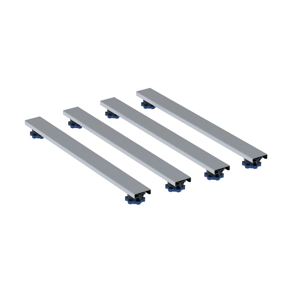 Geberit Set Füße und 4 Traversen, für Duschwannen aus Steinharz, ab 140cm 80x6,2–12c... GEBERIT-554962001 4025410750266 (Abb. 2)