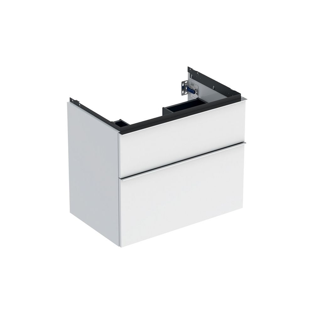 Geberit iCon Unterschrank für Waschtisch, 2 Schubladen Waschtisch 75cm, Weiß, lackie... GEBERIT-502304012 4025410941268 (Abb. 2)