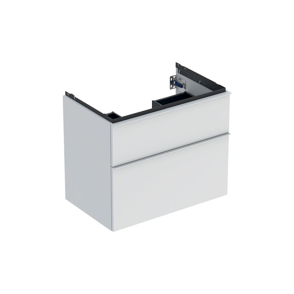 Geberit iCon Unterschrank für Waschtisch, 2 Schubladen Waschtisch 75cm, Weiß, lackie... GEBERIT-502304013 4025410941275 (Abb. 2)