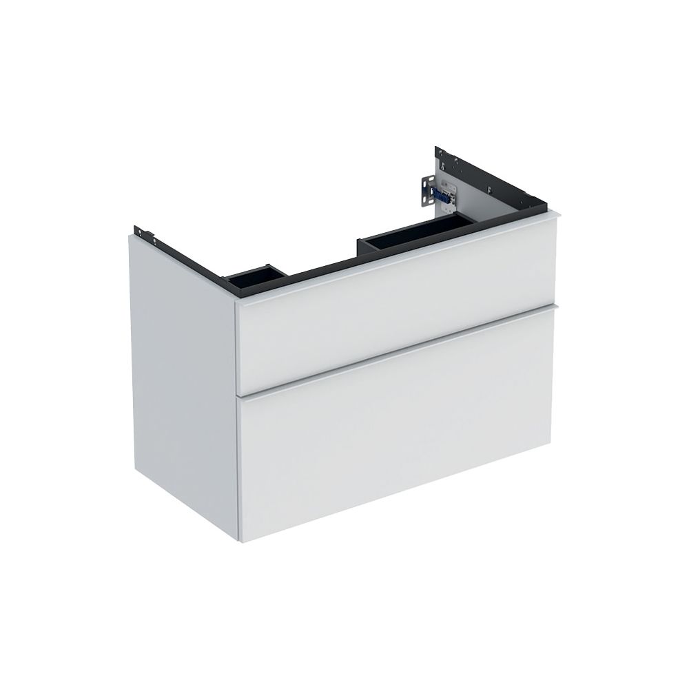 Geberit iCon Unterschrank für Waschtisch, 2 Schubladen Waschtisch 90cm, Weiß, lackie... GEBERIT-502305013 4025410941305 (Abb. 2)
