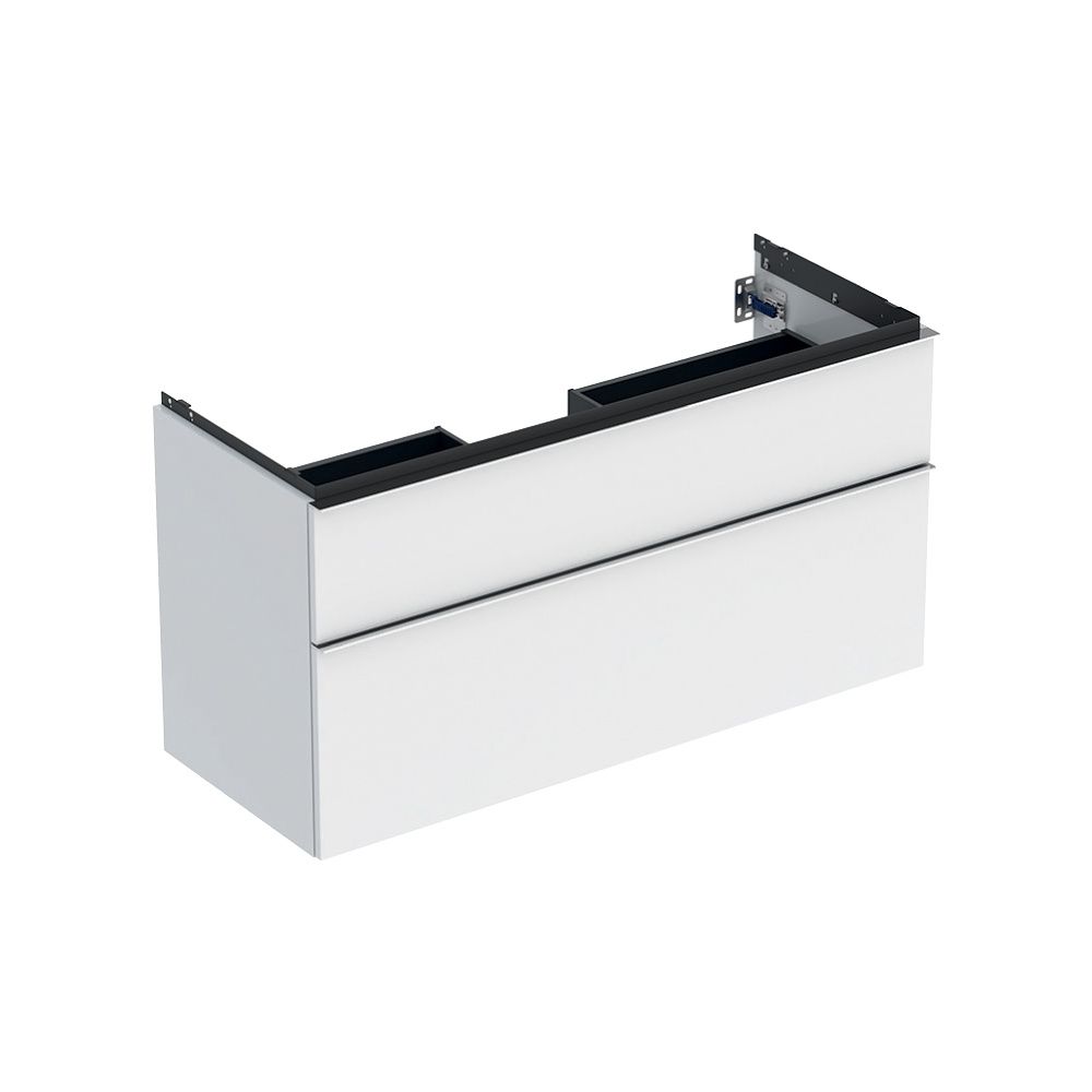 Geberit iCon Unterschrank für Waschtisch, 2 Schubladen Waschtisch 120cm, Weiß, lacki... GEBERIT-502306012 4025410941329 (Abb. 2)