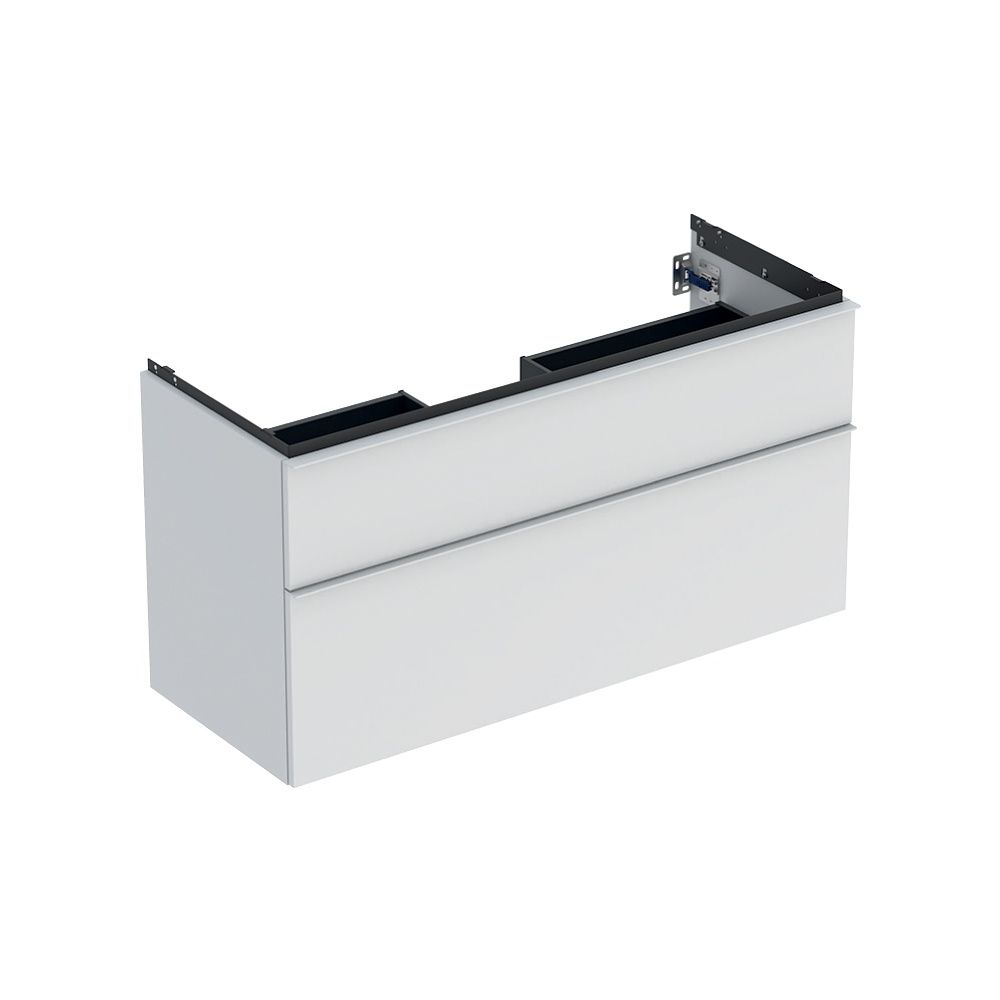 Geberit iCon Unterschrank für Waschtisch, 2 Schubladen Waschtisch 120cm, Weiß, lacki... GEBERIT-502306013 4025410941336 (Abb. 2)