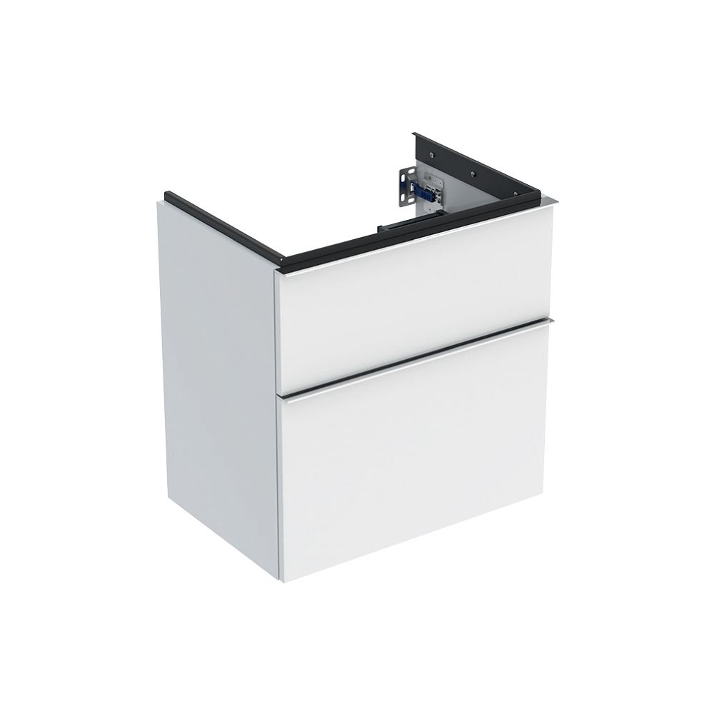 Geberit iCon Unterschrank für WT 2 Schubladen verkürzte Ausladung WT 60cm Weiß lacki... GEBERIT-502307012 4025410941350 (Abb. 2)