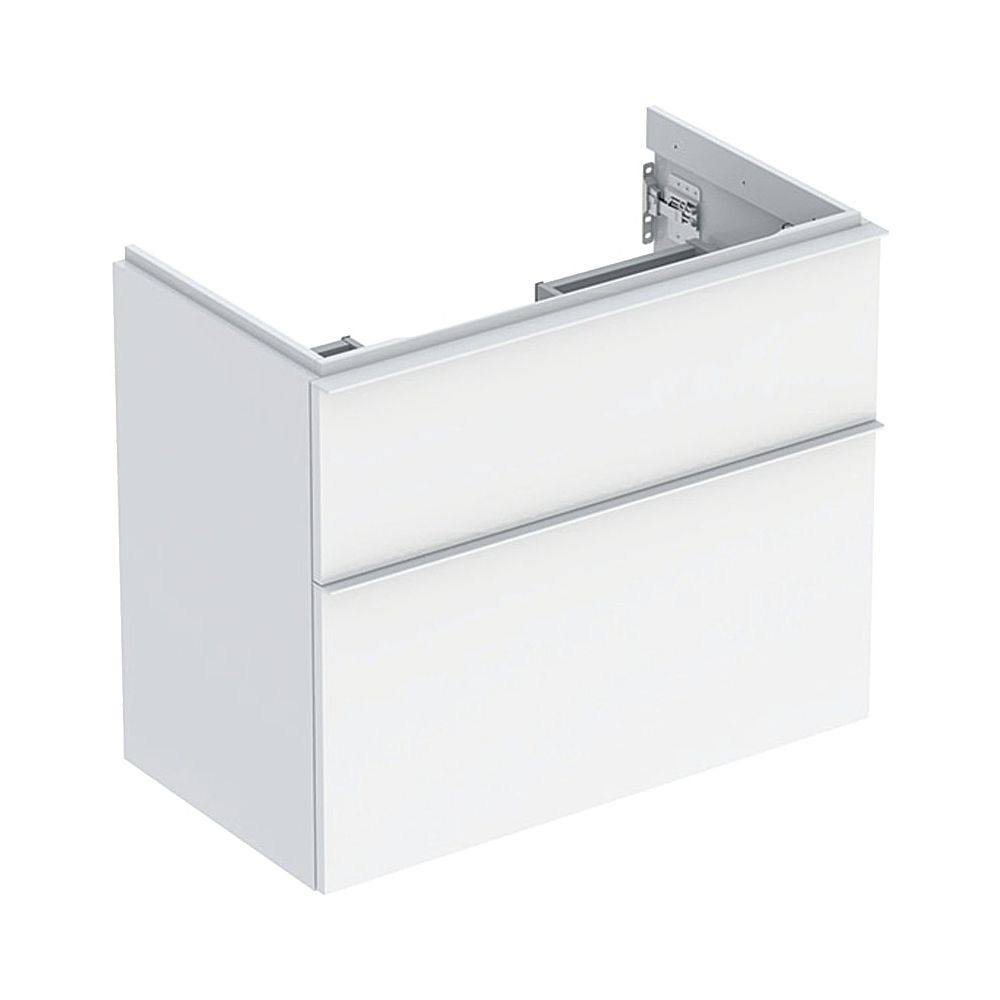 Geberit iCon Unterschrank für WT 2 Schubladen verkürzte Ausladung WT 75cm Weiß lacki... GEBERIT-502308011 4025410941374 (Abb. 1)