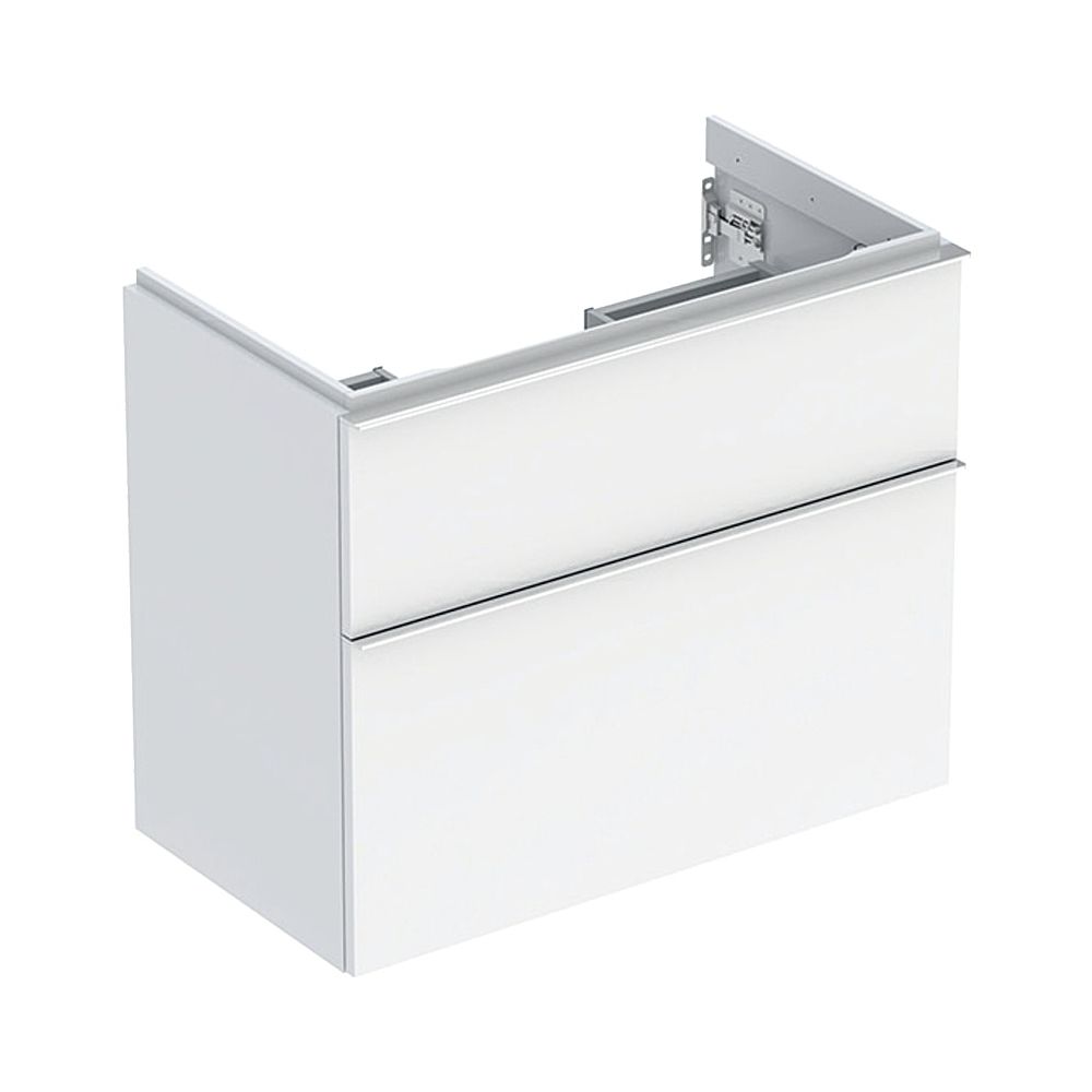 Geberit iCon Unterschrank für WT 2 Schubladen verkürzte Ausladung WT 75cm Weiß lacki... GEBERIT-502308012 4025410941381 (Abb. 1)