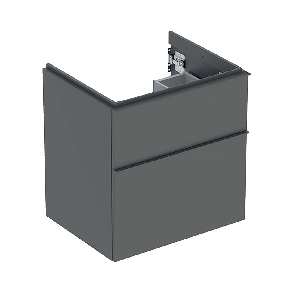 Geberit iCon Unterschrank für Waschtisch, 2 Schubladen Waschtisch 60cm, Lava lackier... GEBERIT-502303JK1 4025410942302 (Abb. 1)