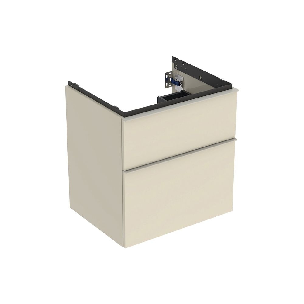 Geberit iCon Unterschrank für Waschtisch 2 Schubladen Waschtisch 60cm Sandgrau lacki... GEBERIT-502303JL1 4025410942319 (Abb. 2)
