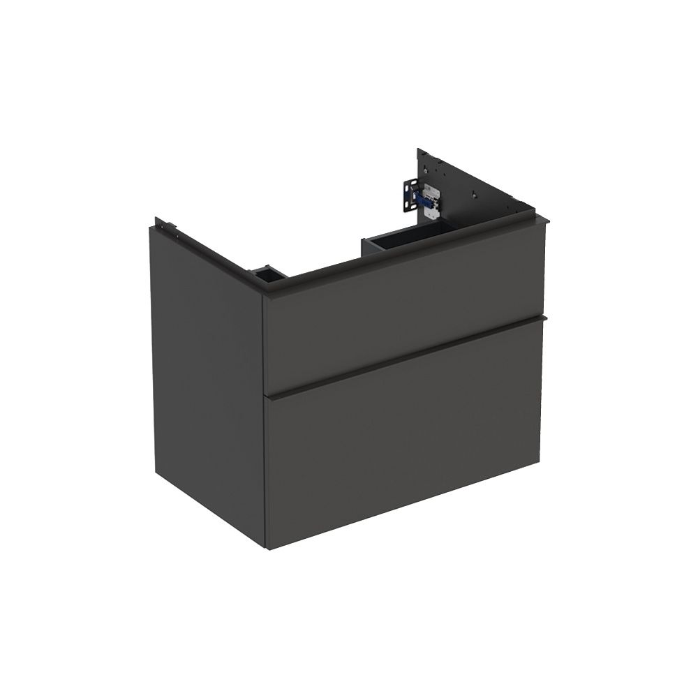 Geberit iCon Unterschrank für Waschtisch, 2 Schubladen Waschtisch 75cm, Lava lackier... GEBERIT-502304JK1 4025410942340 (Abb. 2)