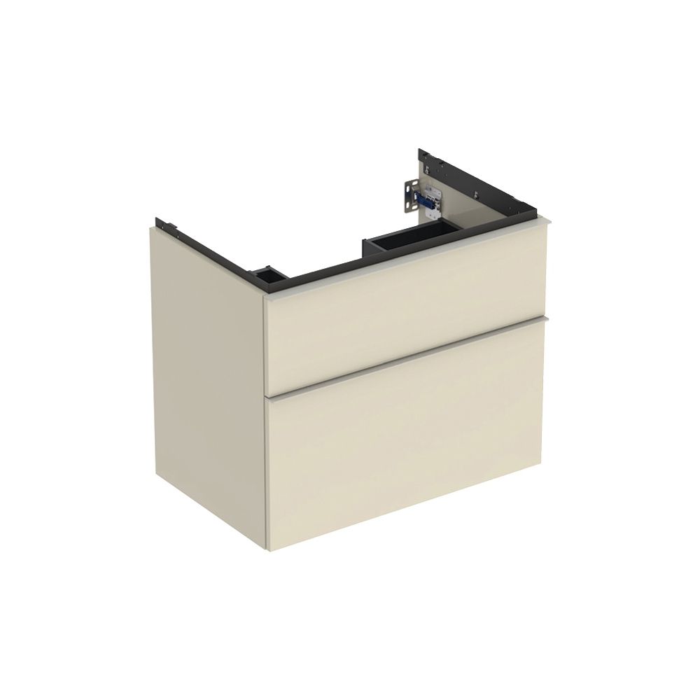 Geberit iCon Unterschrank für Waschtisch 2 Schubladen Waschtisch 75cm Sandgrau lacki... GEBERIT-502304JL1 4025410942357 (Abb. 2)