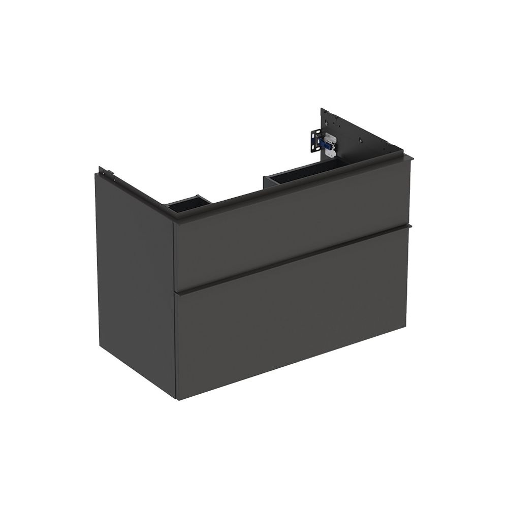 Geberit iCon Unterschrank für Waschtisch, 2 Schubladen Waschtisch 90cm, Lava lackier... GEBERIT-502305JK1 4025410942388 (Abb. 2)