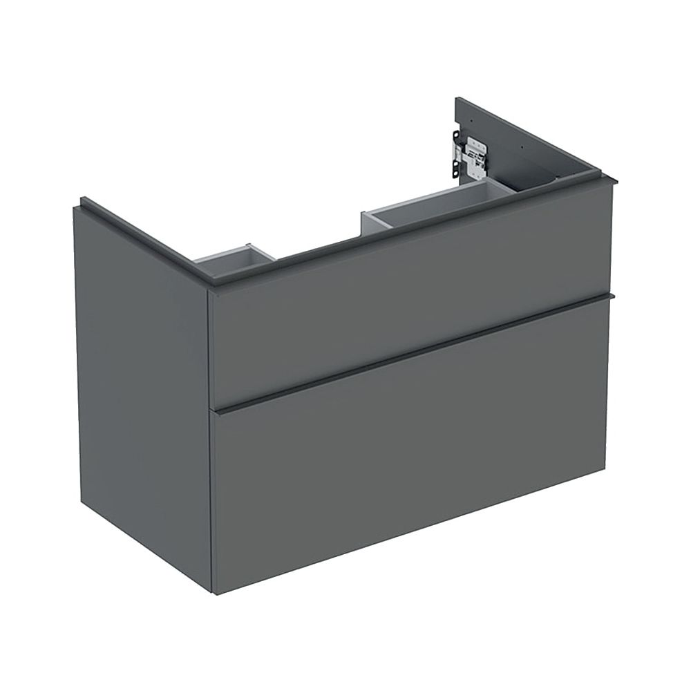 Geberit iCon Unterschrank für Waschtisch, 2 Schubladen Waschtisch 90cm, Lava lackier... GEBERIT-502305JK1 4025410942388 (Abb. 1)