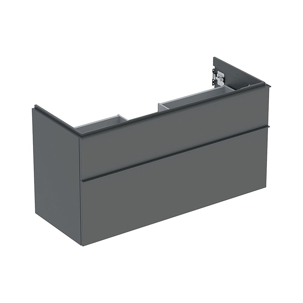 Geberit iCon Unterschrank für Waschtisch, 2 Schubladen Waschtisch 120cm, Lava lackie... GEBERIT-502306JK1 4025410942425 (Abb. 1)