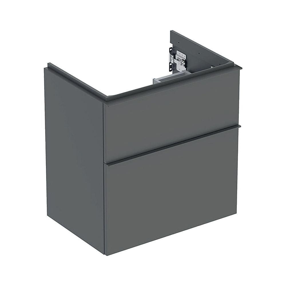 Geberit iCon Unterschrank für Waschtisch 2 Schubladen verkürzte Ausladung WT 60cm La... GEBERIT-502307JK1 4025410942463 (Abb. 1)