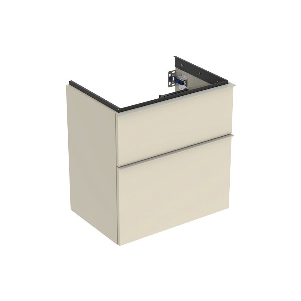Geberit iCon Unterschrank für WT 2 Schubladen verkürzte Ausladung WT 60cm Sandgrau l... GEBERIT-502307JL1 4025410942470 (Abb. 2)