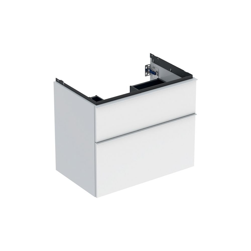 Geberit iCon Unterschrank für Waschtisch, 2 Schubladen Waschtisch 75cm, Weiß lackier... GEBERIT-502304011 4025410941251 (Abb. 2)