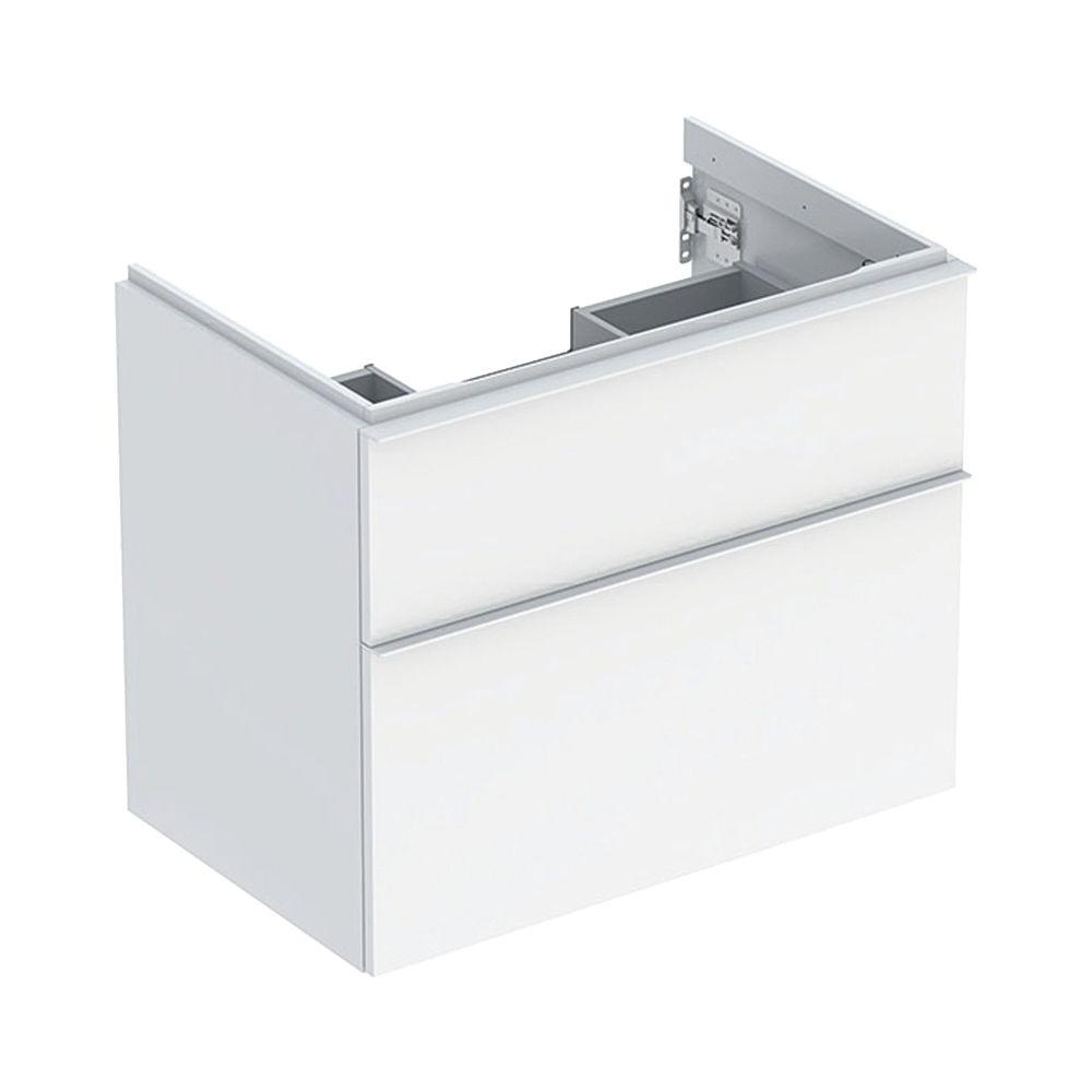 Geberit iCon Unterschrank für Waschtisch, 2 Schubladen Waschtisch 75cm, Weiß lackier... GEBERIT-502304011 4025410941251 (Abb. 1)