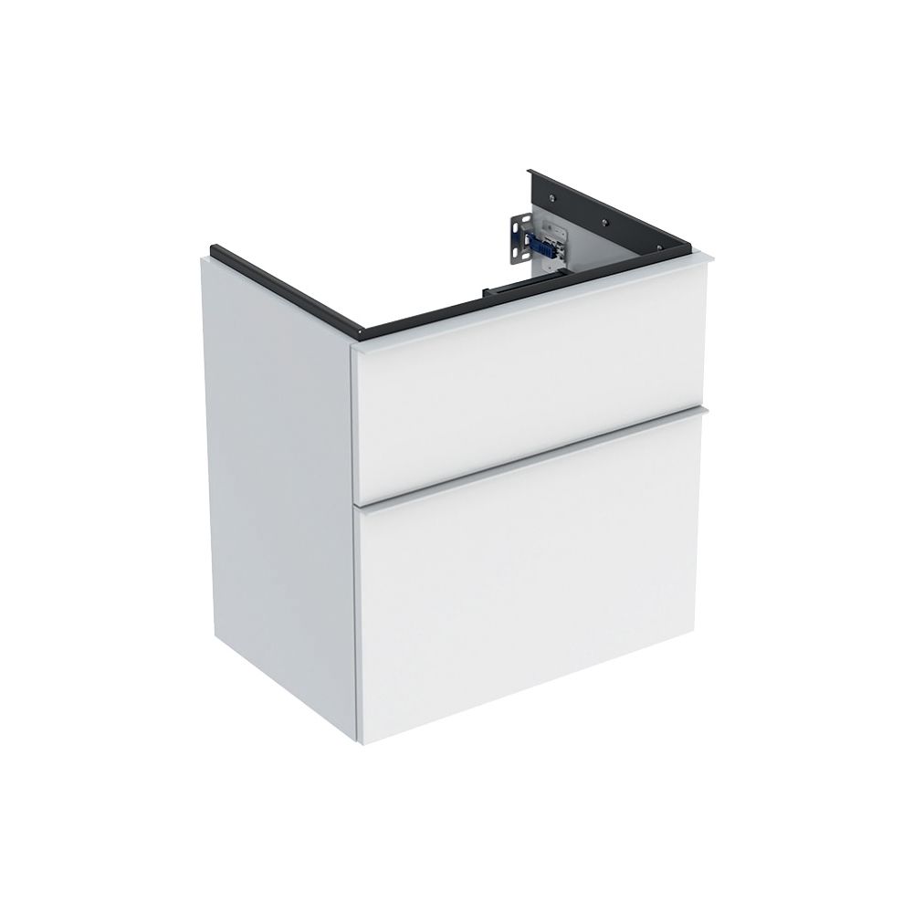 Geberit iCon Unterschrank für WT 2 Schubladen verkürzte Ausladung WT 60cm Weiß lacki... GEBERIT-502307011 4025410941343 (Abb. 2)