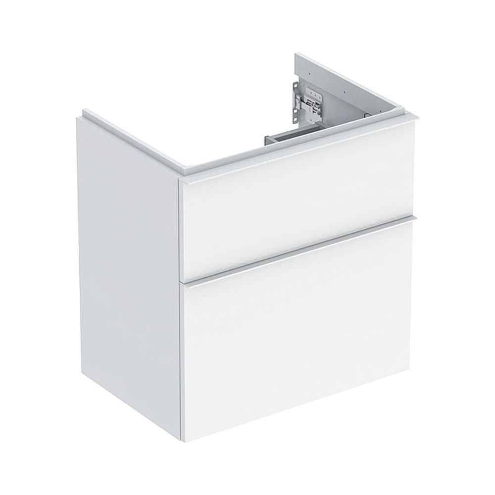 Geberit iCon Unterschrank für WT 2 Schubladen verkürzte Ausladung WT 60cm Weiß lacki... GEBERIT-502307011 4025410941343 (Abb. 1)