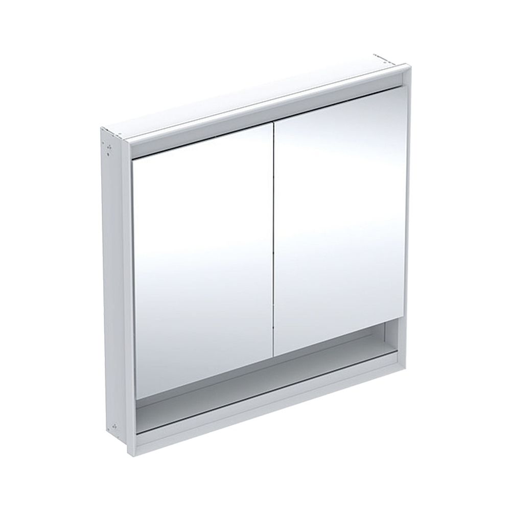 Geberit ONE Spiegelschrank mit Nische und ComfortLight, 2 Türen, UP-Montage, H 90cm ... GEBERIT-505823002 4025410935366 (Abb. 1)