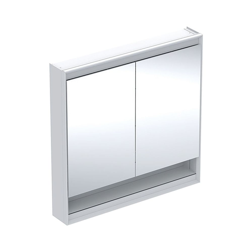 Geberit ONE Spiegelschrank mit Nische und ComfortLight, 2 Türen, AP-Montage, H 90cm ... GEBERIT-505833002 4025410935564 (Abb. 1)