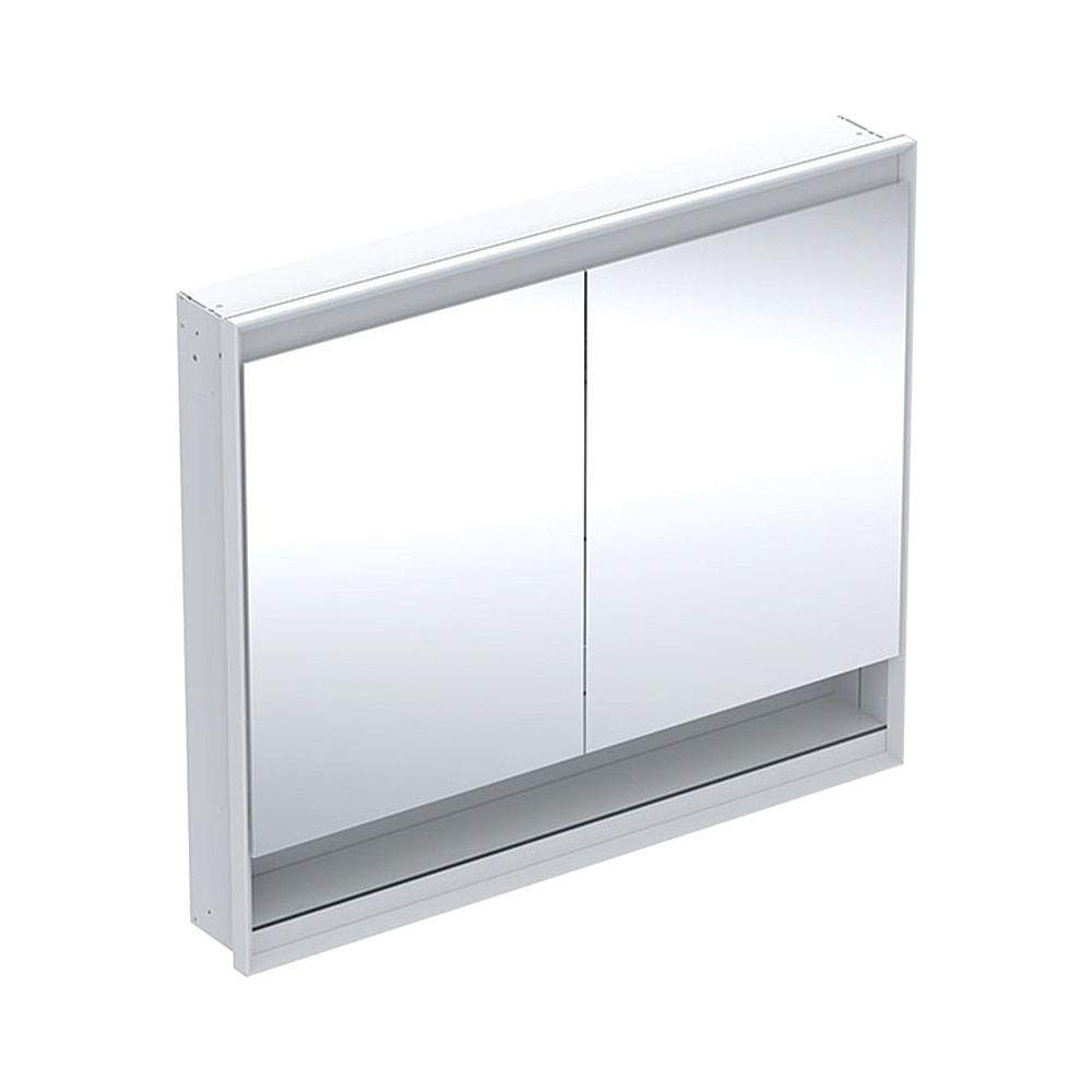 Geberit ONE Spiegelschrank mit Nische und ComfortLight, 2 Türen, UP-Montage, H 90cm ... GEBERIT-505824002 4025410935403 (Abb. 1)