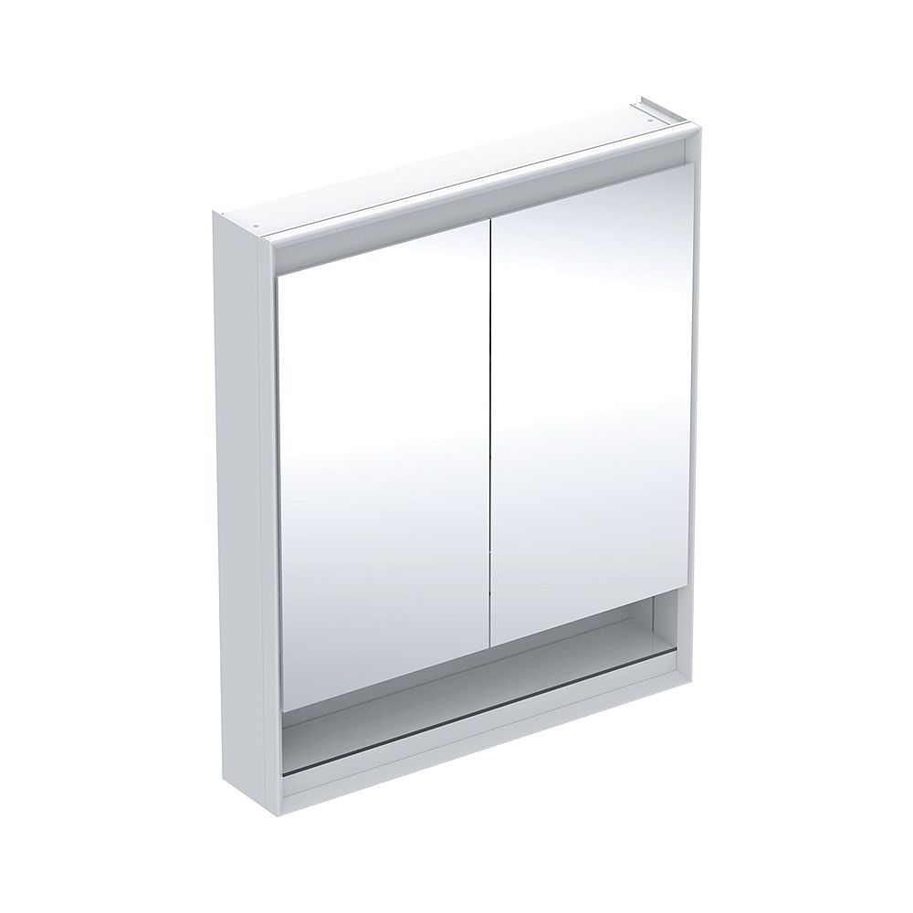 Geberit ONE Spiegelschrank mit Nische und ComfortLight, 2 Türen, AP-Montage, H 90cm ... GEBERIT-505832002 4025410935526 (Abb. 1)